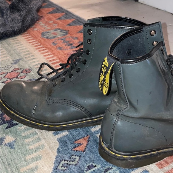 Unique Dark Grey Doc Martins - Picture 4 of 4